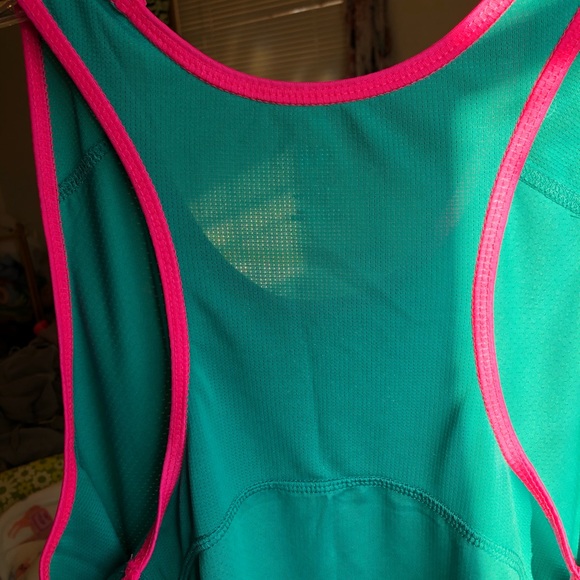 H&M Sport Teal/Pink Racerback Tank - Picture 5 of 5